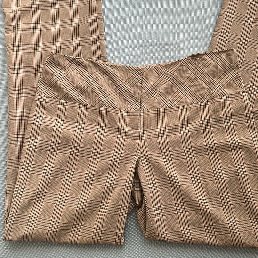 Parallel Plaid Women's Pants